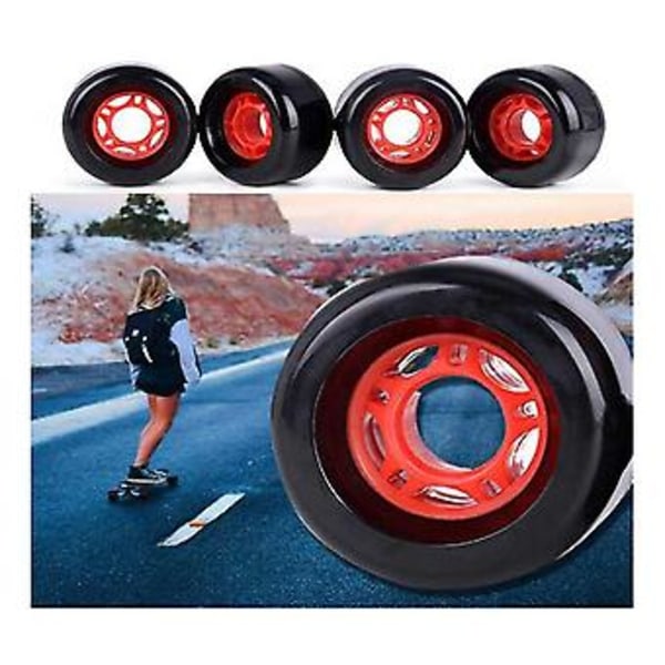 Nye 4 stk. Sboard Hjul 70x42mm 83a Urethan Hjul Holdbare Slidstærke Stabile