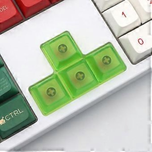 Retro 14 st XDA Profil PBT Keycaps Set för Mekaniskt Gaming Tangentbord Tangenter Vackra Anpassade Tangentbordsöverdrag Set