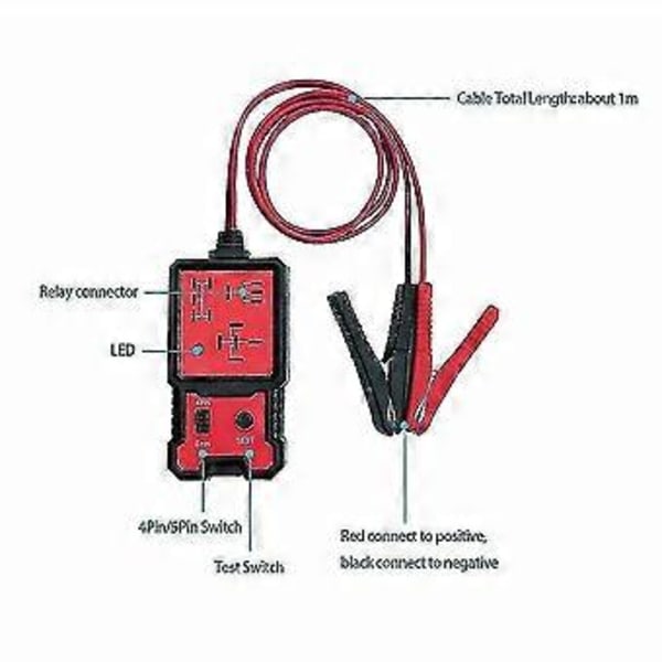 Relä Er 12V Elektronisk Bilkretsdetektor Er Bilreparationsverktyg