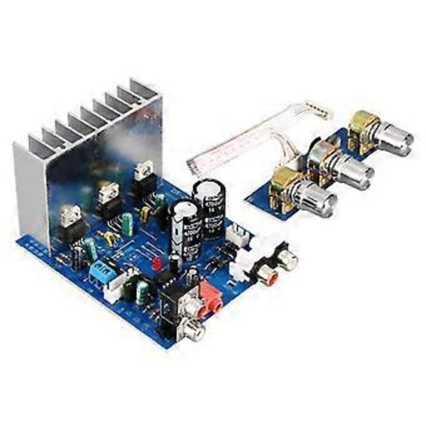 TDA2030 15W+15W+30W 2.1 Kanavainen Vahvistin Äänikortti Subwoofer Vahvistin Basson Ulostulo Kaiuttimelle DIY Dual AC12-15V