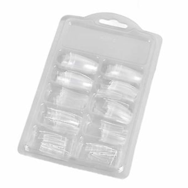 100 stk. Neglekunst Halv Fuld Dækning Kunstige Falske Negle Tips Manicure 05#