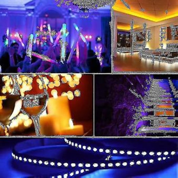 5-pinners kontaktsett, for 12 mm RGBW-tilkobling, inkluderer T-formet 5-pinners LED RGBW-kontakt