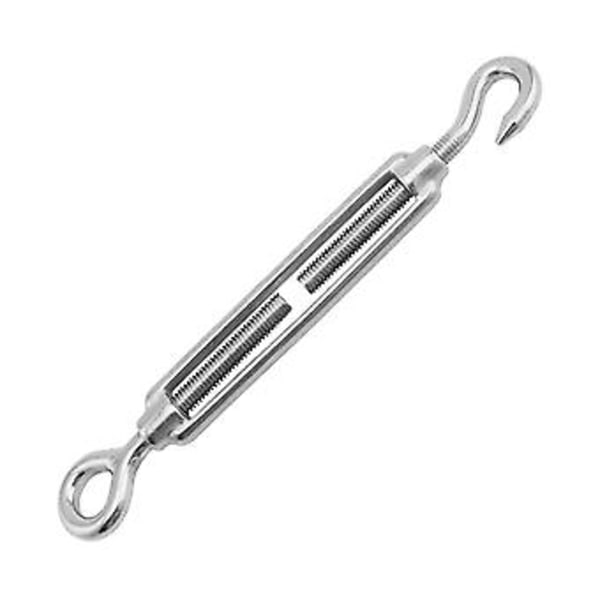 Less Steel Turnle Tenser Kiristysruuvi Halkaisija 5mm Koukku Silmukka Vaijerin Kiristin