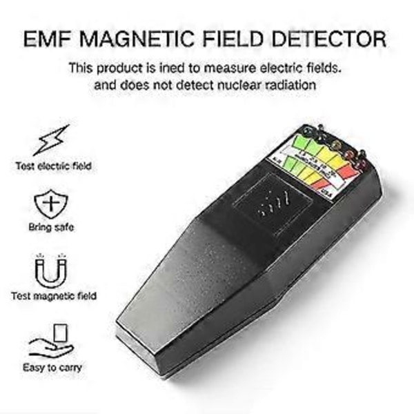 K 2 Emf Ghost Hunting Meter Detektor M/lyd + Konstant Tænd/Sluk-knap
