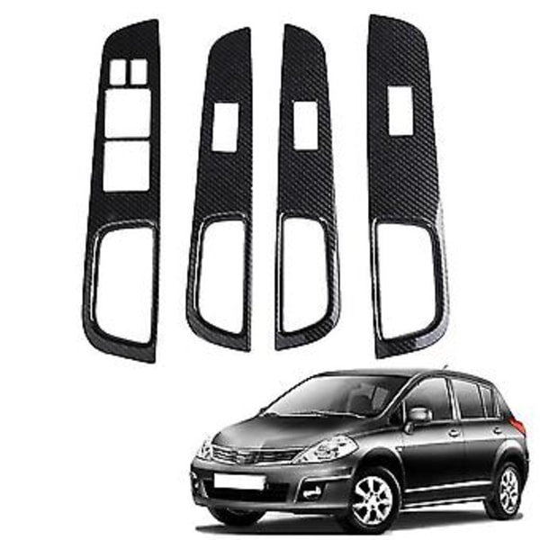 Fönsterhiss Knapp Strömbrytare Skydd Trim För Nissan Tiida Rhd 05-10