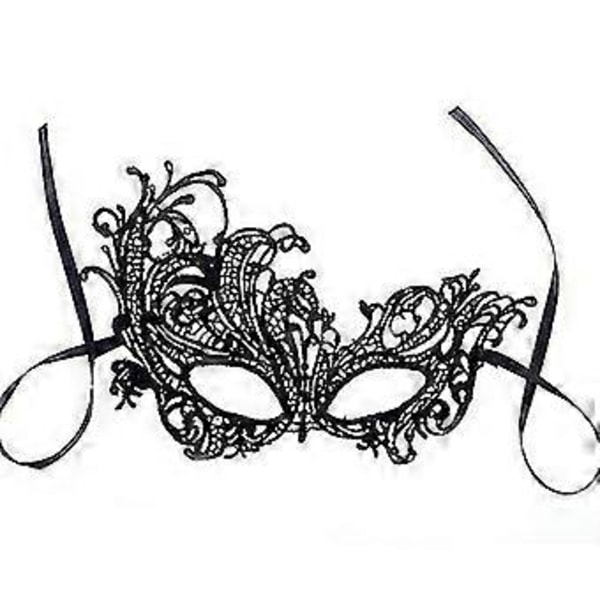 Ögonmask Sexig Spets Venetiansk Maskeradbal Halloween Party Maskeradkostym
