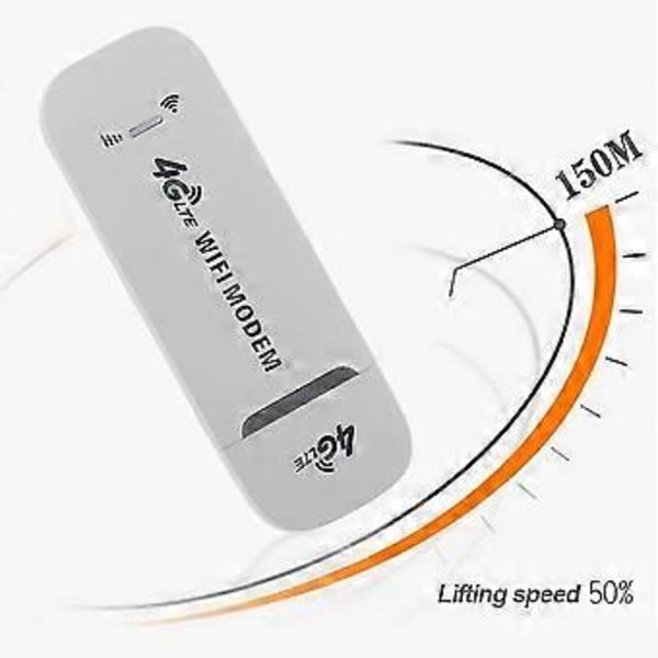4G LTE Trådlös USB-dongel WiFi-router 150 Mbps Portabelt Mobilt Bredbandsmodem Stick SIM-kort 4G Trådlös Router Nätverksadapter