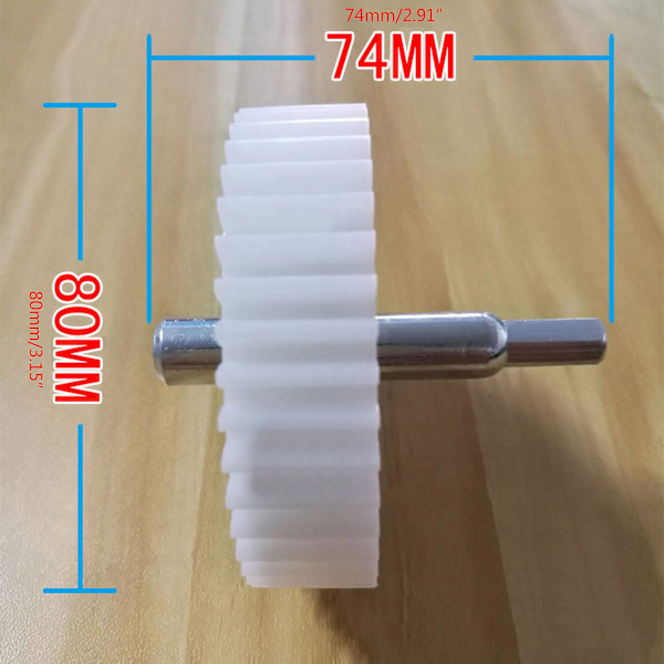 3 stk./sæt kødhakker kødhakker plastgear husholdningspølsefylder chiliprocessor udskiftningsgearkasse reservedele køkkenapparat diy t