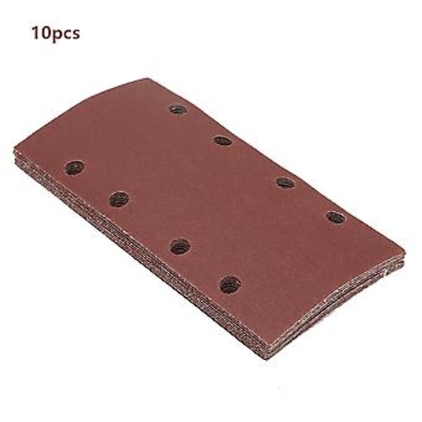 10 stk. sandpapirark, 93*190 mm, til slibning af træ og metal, sandpapir til polering og efterbehandling