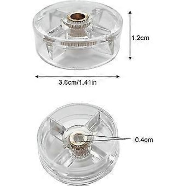 Ersättningsdel Basväxel och Bladväxel, För Magic Bullet 6-pack
