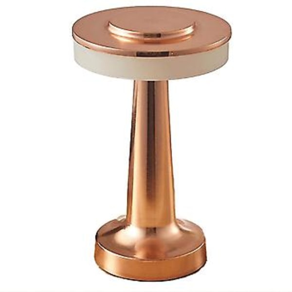 Touch LED Uppladdningsbar Bordslampa Matbord Bar Bordslampa Utomhus Liten Nattlampa Dekorativ T
