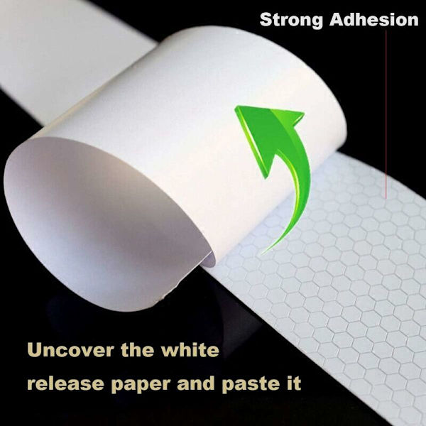 Reflekterende Tape - 5 stk 5cm x 3m Sikkerhetsvarslingsbånd, Sterk Adhesjon og Vanntett, Høy Synlighet Høyreflekterende, 5 Farger