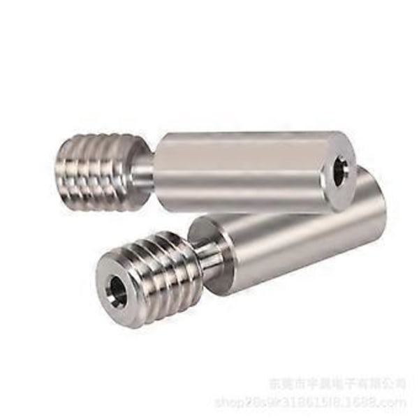 H2 TC4 1,75 m Heatbreak Rustfrit Stål til Titanium Legering Hals Til H2 Ekstruder VS Titan MK8 Hotend Ender3 V2 3D Printer