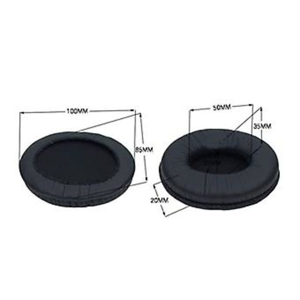 Joustavat korvatyynyjen suojukset Sennheiser HD435/HD415 /ATH-PRO5 -kuulokkeiden pehmusteille