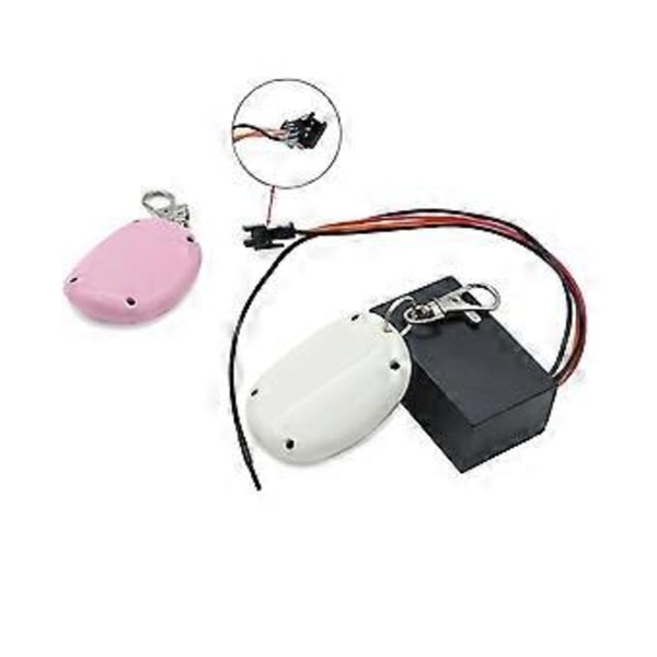 Stöldskyddslarm med nyckel för 36V-48V Mini Vikbar Elektrisk Scooter Fjärrkontroll Stöldskyddsanordning Kit