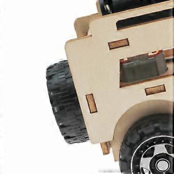 3D Puinen Palapeli Automalli Rakennussarja Lapsille DIY Koulutus Tiede Rakentaminen STEM Projektit Pienille Pojille Lelut