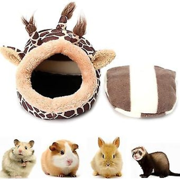 Varmt hamsterbo Lätt marsvinssäng Smådjur Vinterbo Djursäng (giraff, S) 1 st