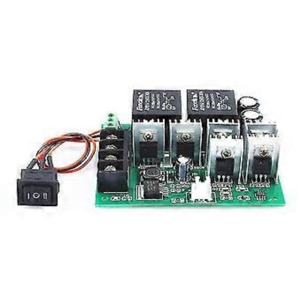 PWM DC Motor Hastighetskontroller Digitalt Display 0-100% Justerbar Drivmodul Inngang Maks 60A