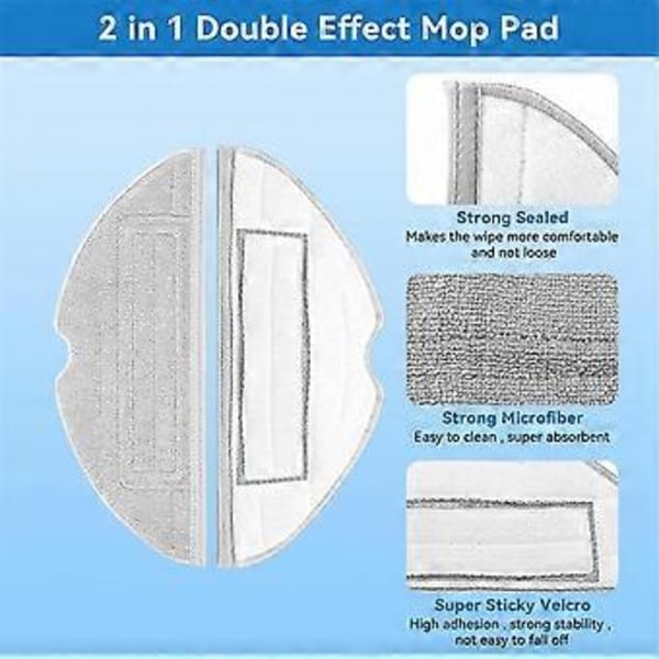 Til S7, S7+, S7 MaxV, S7 MaxV Plus, S7 MaxV Ultra, T7, T7S, T7S Plus Hoved Sidebørste Hepa Filtre Reservedele