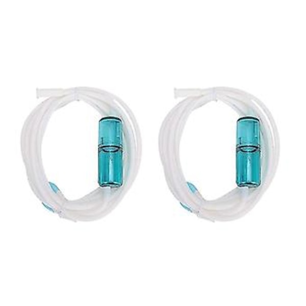 2 st Nasal Syreslang Elastisk Silikon Syreslang Nasalkanyl Syreslanganslutningar