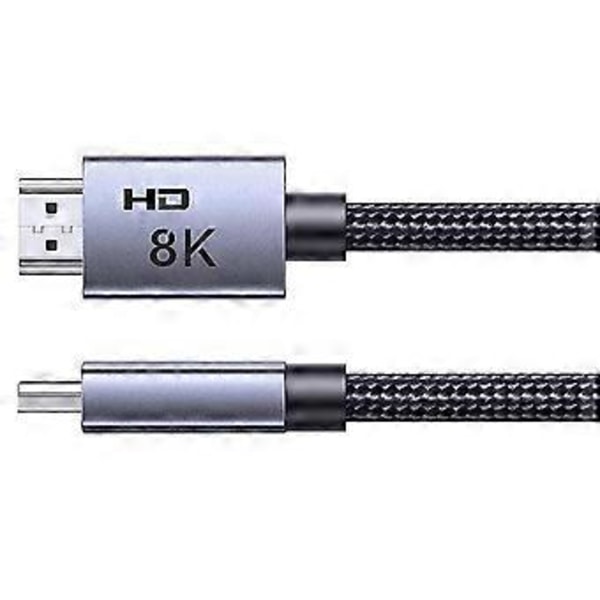 -Kompatibel Kabel 8K/60Hz for TV-boks Hastighetssertifisert 8K@60Hz Kabel 48Gbps 0.5M
