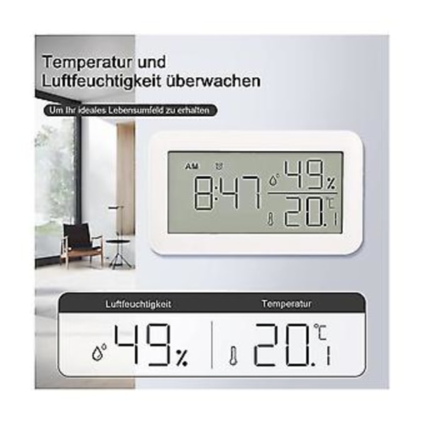 Inomhus med Alarm C, LCD Digital, För, , Win