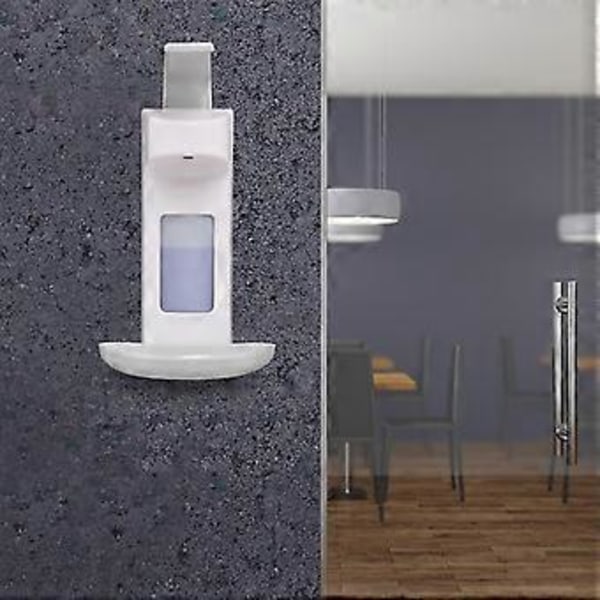 Desinfektionsdispenser med droppbricka, Praktisk dispenser för desinficerande lösningar