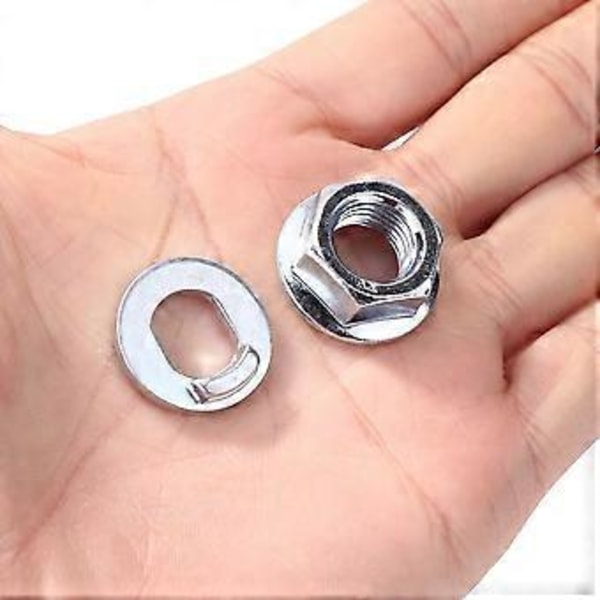 4 st Bultar Hållbara Metall Perfekt Passform Hjul Fixerade Muttrar Skruvar För Xiaomi M365 PRO Elscooter Tillbehör delar Dropship