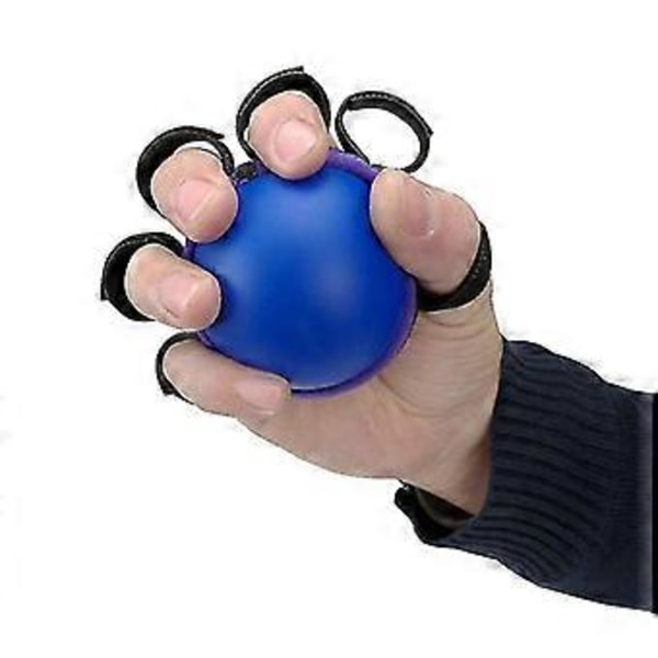 1 st Fem Fingrar Handgrepp Boll Muskelstyrka Träningsövning (d-583-a)
