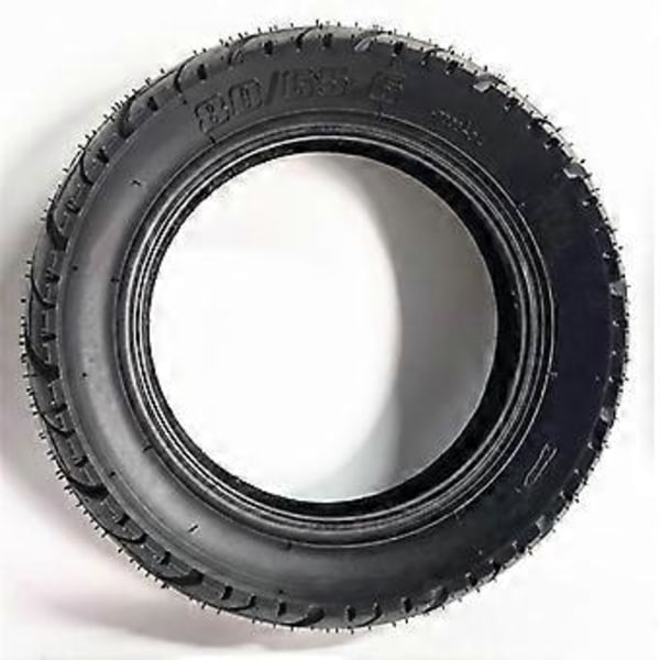 Däck Elscooter 80/65-6 Inre och Yttre Däck 10-Tums Däck 10x2.5 Inre och Yttre Däck Bältesvägsmodell