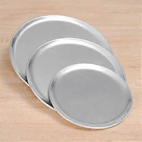 Pizzapande/bakke, smal kant, aluminium, 16 tommer