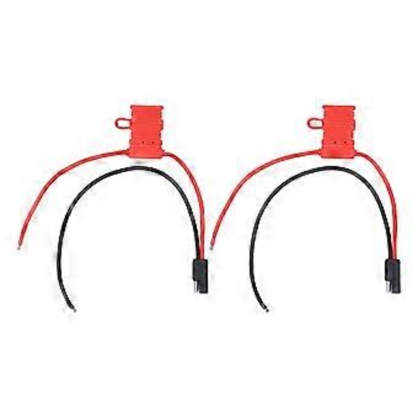2 stk. Mobilradio Strømkabel med Sikring til CDM1250 GM360 CM140 GM3188 GM3688 GM1280