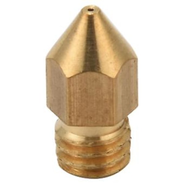 22 stk. 3D-printerdyser, Mk8 ekstruderdyser 0,2 mm, 0,3 mm, 0,4 mm, 0,5 mm, 0,6 mm, 0,8 mm, 1,0 mm E