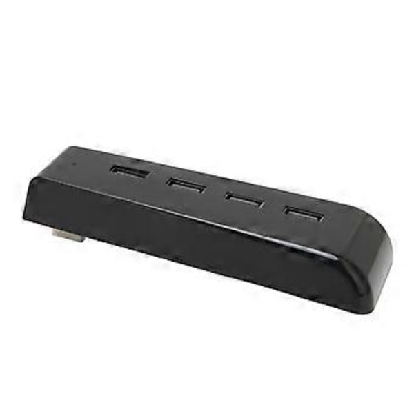 USB-hub med høj hastighed til PS5 med 4 USB 2.0-porte, forlængeroplader, controlleradapter, udvider spillekonsolporte