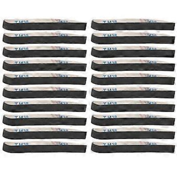 20 st Slipband Abrasivt Sandpapper Rullar Metallslipning Polering Gradningsverktyg 800#