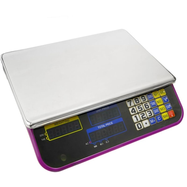 Desk scale with tray of 34x24cm 30Kg