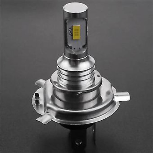 2 X H4 9003 Hb2 6000k Super Hvite Csp Led Pære Sett