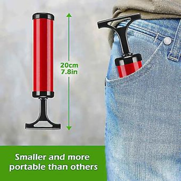 8 Set Pumpar Bollpumpar För Uppblåsbara Saker Handpump Träningsboll Med Munstycke Ext