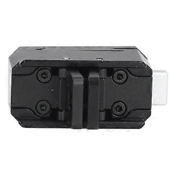 Quick Release Plade 1/4 Tomme Skrueport Aluminium Anti-Slip Måtte QR Plade Kameramonteringsadapter til Zhiyun til Osmo Action til Insta360