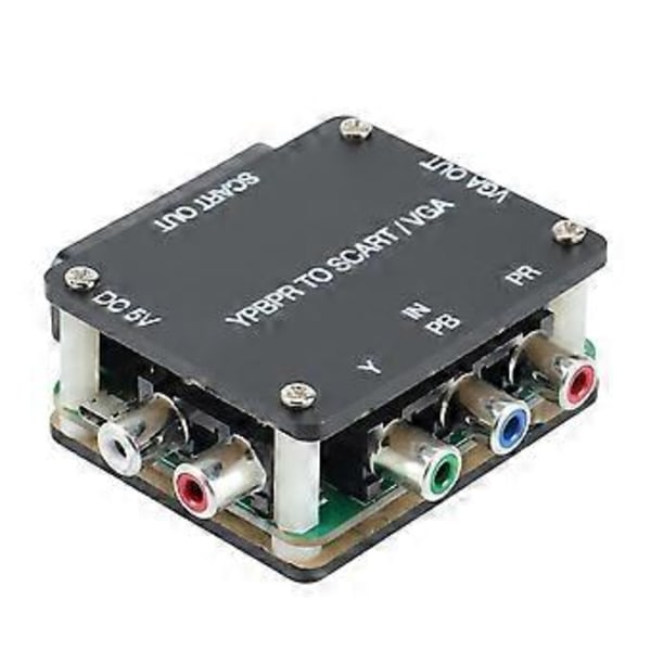 Yuv - Ypbpr - Scart Ypbpr - Vga -komponenttimuunnin pelikonsolille, värierolle