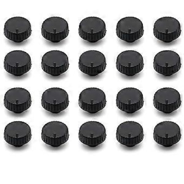20 st Tunna Rattlock Potentiometerratt 12x6MM Volym Effektförstärkare Justeringslock