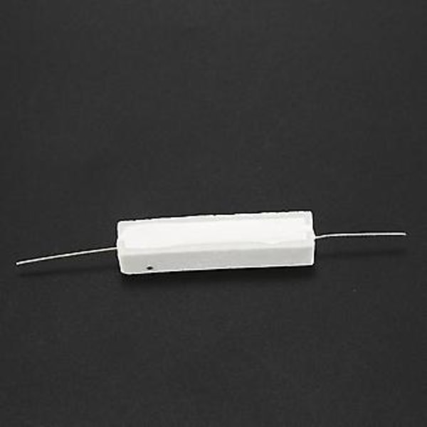 10 stk. faste keramiske cementmodstande 15 Ohm 10w Watt 5%