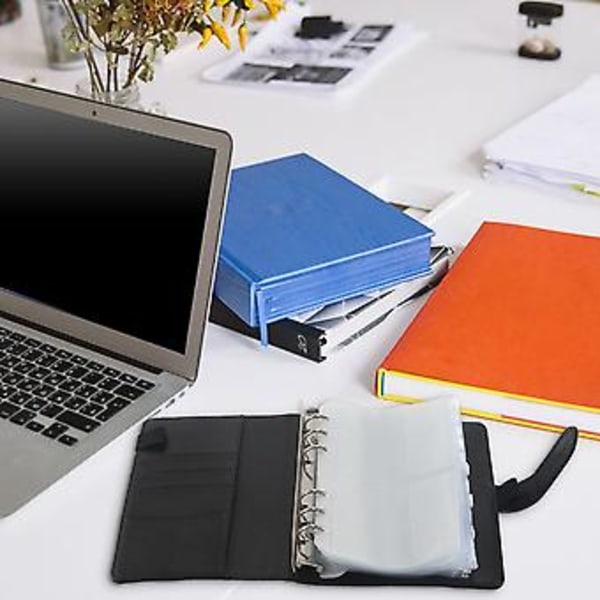 14 Binder Lommer A6 Med Binder Omslag, 6 Ringe Budget Binder Med Kontant Kuvert, Min Opsparing