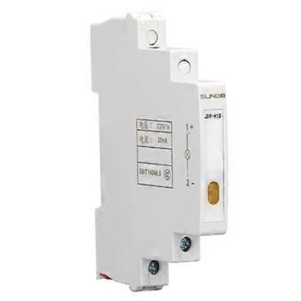 Din-kiskoon asennettava merkkivalo LED AC DC 230V Modulaarinen kiinnitys JD9H1D telekommunikaatio- ja sähkölinjoille