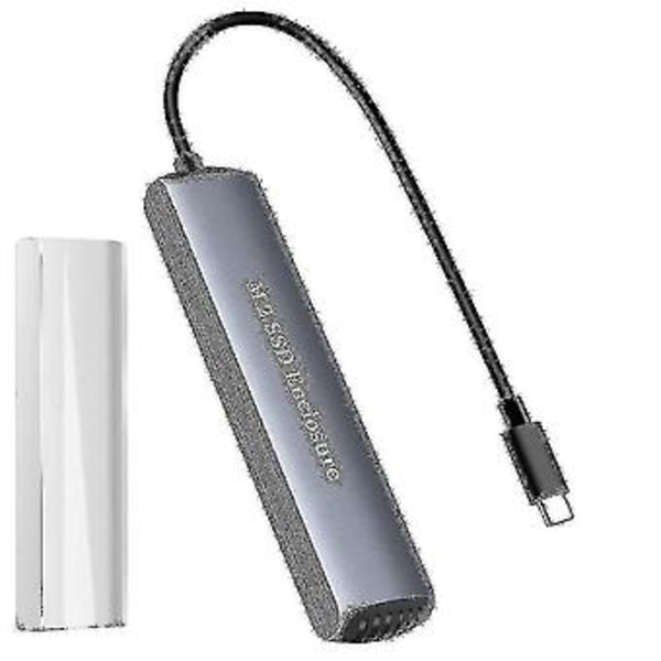 Kaksoisprotokollainen M2 Nvme/sata Ssd Kotelo 10gbps Hdd Laatikko M.2 Nvme Ngff Ssd Usb 3.1 Koteloon M.2 G:lle