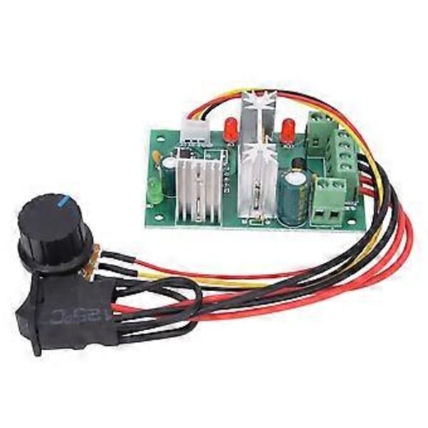 Motorvarvtalsregulator DC6~30V CW CCW PWM Hastighetsregleringsbrytare 6A Varvtalsregulator