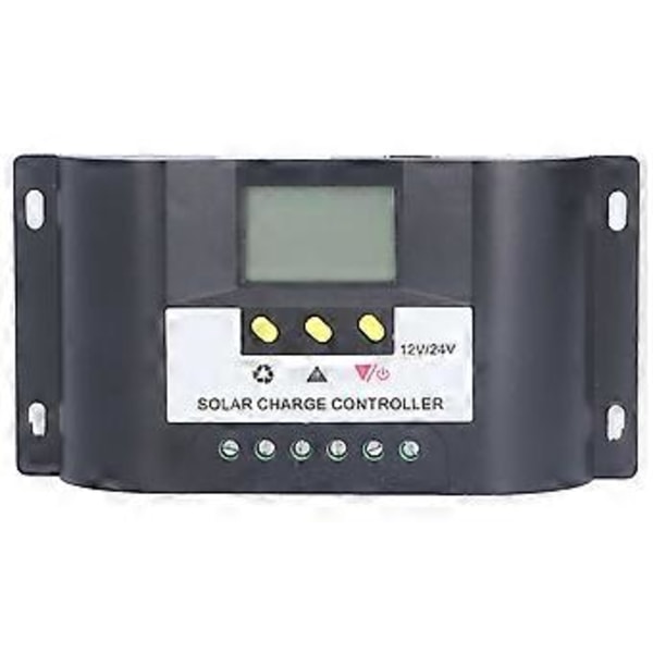 Intelligent Solar Charge Controller med Justerbare Timer Kontroltilstande LCD Display Solar Controller til DC Belastninger 10A