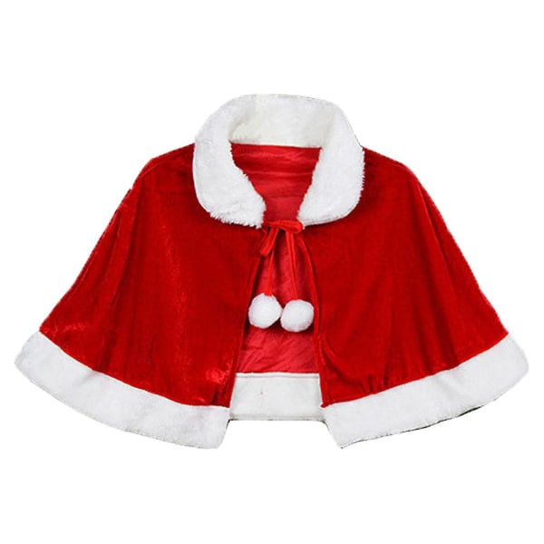 Julesjalkappe Kapp Mrs Santa Claus Kapp Halloween-kostyme Julekostymestil 1