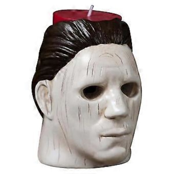 Halloween Skräckdekoration Harts Ljusstake Tårar Rött Ljus Skräckprydnader Hem Skrivbordsprydnader