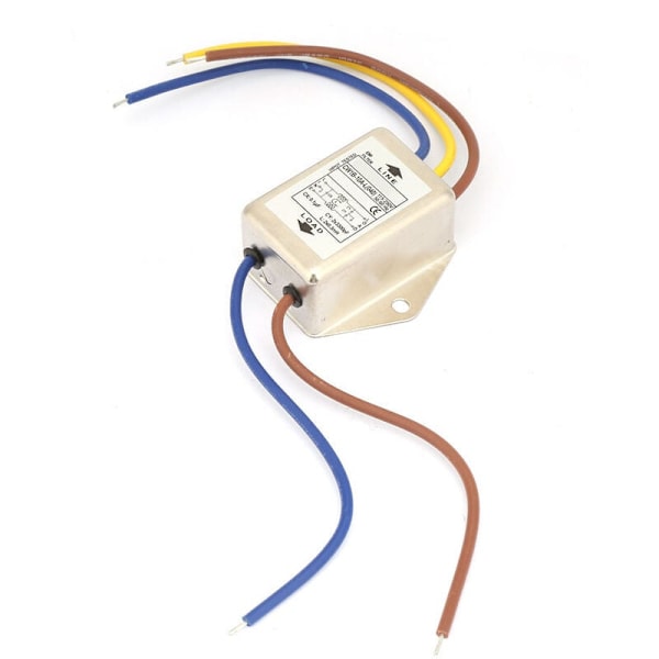 CW1B-10A L(040) Enkeltfaset filter EMI-strømfilter 125/250v